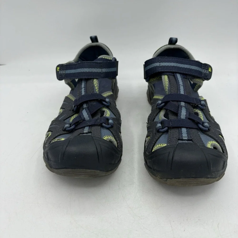 Merrell Sandals Boys Size 4 M Big‎ Kids Hydro Sport Blue Green Leather